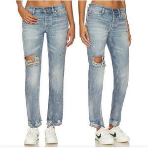 We the Free Jeans Mid Rise Skinny Distressed Unknown Legend Size 26